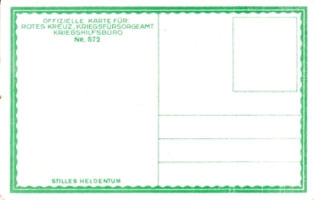 Anton Reckziegel xxxx 95 004 A ** Pohled pro Červený kříž Nr. 572